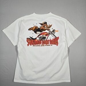 Vintage 2006 Sturgis Bike Week 66th Annual Hog Graphic Harley XL T-Shirt